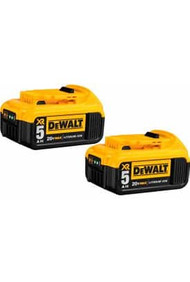 20V Max XR 5.0AH 2 Pack Batteries