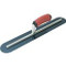 24 x 4" Blue Steel Finishing Trowel - Rounded Ends