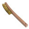 Brass Fill Wire Brush 32 ga.
