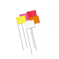 Fluorescent Marking Flags - 2 ½” x 3 ½” x 21”
