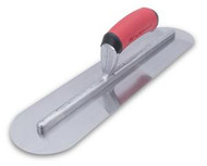 16" X 4"  Fully Rounded Finishing Trowel w/ Resilient Handle