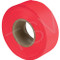 Red Glow Flag Tape 1" x 150'