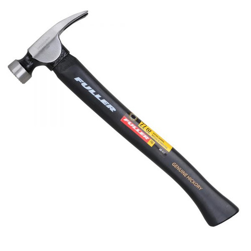 Besides driving in nails, this 22-ounce ripping hammer has a ton of other uses that include prying off old drywall, chopping through sod and splitting small pieces of wood. The head is heat-treated so you can hammer, dig and hack off with this tool as much as you’d like without damaging it. The solid hickory handle feels robust in your hands and provides good grip.