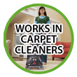 Absolutely Clean® Carpet Shampoo & Stain Remover can be used in a carpet cleaning machine or for spot treating stains.