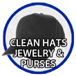 Klean Kicks® cleans more than just shoes. It is awesome at cleaning hats, purses (even leather), jewelry and more. Plus it removes stains.