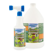 Amazing Outdoor/Yard Deodorizer - Just Spray & Walk Away - Pet Waste & Outdoor Odors - Works on Grass, AstroTurf, Decks, Fences, Dog Runs & More - Prevents Lawn Yellowing - USA Made - Vet Approved