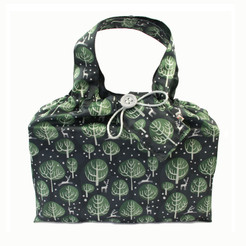 large gift bag reusable fabric gift wrap