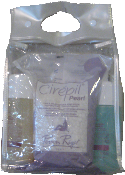 Kit! Cirepil Hypoallergenic Introductory Kit (includes: Pearl 800 g bag, Cristal Lotion 250 ml, Pearlescent Oil 250 ml, Vinyl Tote)