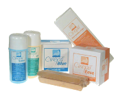 Cirepil Wax Starter Kit: includes 1 Ease 400g, 1 Blue Tin 400g, 1 Blue Lotion 250 ml, 1 Pre-Depilatory 250 ml, 125 pak Waxing Strips, 1 25 pak Spatulas, Vinyl Case