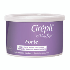 Forte Wax, 400g Tin; strip wax for hard-to-remove and resistant medium to coarse hair.