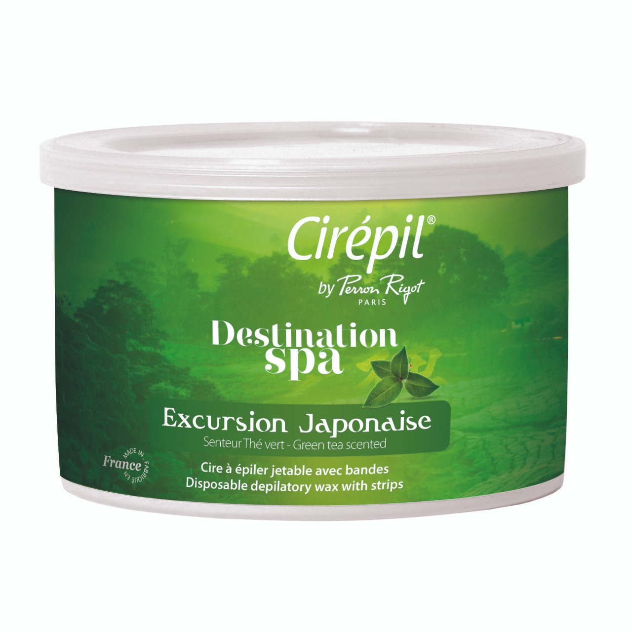 Cirepil Excursion Japonaise Green Tea Wax 400 g Tin Aesthe Pro Shop