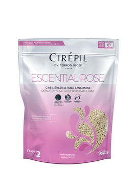 Escential Rose is a non-strip wax that is comforting and harmonizing to the skin. Removed without a strip.