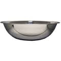 Large stainless steel bowl.