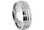 Stainless Steel - Mens Hatch Mark Wedding Ring (8mm) - 316L Steel Ring. Also great as a men's wedding ring band.
