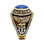 U.S.N - Navy Rings (Gold with Blue Stone). United States Military Rings. Navy Seals, Soldiers, veteran, etc.