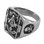 steel masonic rings for sale - compass and square