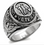 U.S. Veteran Ring  - Military Rings (Silver Color) - USA War Vet.