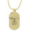 Shiner Pendant - Gold Color Steel with Masonic Order Symbol Necklace with chain