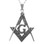 Masonic Pendant - Stainless steel mason with various inner design - Pendants For Freemasons