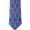 Masonic Regalia - Neck Tie - Blue Polyester long tie with square and rectangle boxed Masonic pattern design for Freemason formal wear, Gifts for freemasons