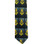 freemason's black long tie with gold compass and square. masonic gifts

