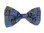 blue masonic bow tie  - gifts for freemasons