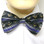 Bow Tie for Freemasons Lodge Attire - Pre-tied Black bow tie with Gold Masonry Symbols and Striped Pattern Design - Regalia Masonic Clothing Formal Suit or Tuxedo. Masonic gifts
