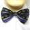 masonic neck bow tie with gold compass and squares - gift for freemasons