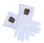 Masonic Scottish Rite 32nd Degree Wings Down Cotton Gloves - White (One Size Fits Most) For Freemasons. Masonic Formal Wear Regalia and Accessories. Masonic Gloves for Freemasons.