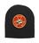 Red High Priest Masonic Winter Cap - Black Winter Hat with Colorful High Priest Masonic Symbol - One Size Fits Most Adults