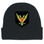 Masonic Cap Beanie - Standard Scottish Rite Wings Up - Masonic Black Winter Hat with 32nd degree Symbol - One Size Fits Most Cap for Freemasons