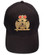 Masons Baseball Cap - Standard Scottish Rite Wings DOWN with Red Crown - 33rd Degree Masonic Black Hat with 32nd degree Symbol - One Size Fits Most Cap for Freemasons 