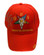 Order of the Eastern Star - Red Baseball Cap with Colorful Standard OES symbolism spread out on the side and front - Hat One Size Fits Most Adults