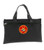 Past High Priest Black Masonic Tote Bag for Freemasons - Colorful Classic Icon on Red Background