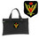 Tote Bag Scottish Rite Wings Up 33rd Degree - Black Masonic Tote bag for Freemasons gifts - Classic Double Headed Crowned Eagle