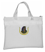 Ancient Egyptian D.O.I - White Masonic Tote bag for Freemasons - Classic Cut Out Shaped Icon Daughters of Isis Egyptian mythology
