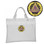 Masonic Grand Master Tote Bag for Freemasons - Blue and White Round Classic Logo