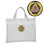 Masonic Grand Master Tote Bag for Freemasons - Blue and White Round Classic Logo