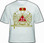 Scottish Rite T-Shirt (White) Masonic 33rd Degree Freemasons - Multi Colored Wings Down Crowned Double Headed Eagle Design. Masonic Merchandise.