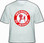 Heroines of Jericho White T-Shirt For Freemasons - Red Centered Classic Logo. Masonic Merchandise and gifts.