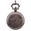 Masonic Regalia - Antique Style Masonic Pocket Watch / Mason Square ad Compass Design. Masonic Quartz Watch for Men