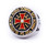 Masonic rings Knights of Templar Red Cross Freemason Ring - with cross center design and etched symbols 