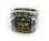 Silver Tone Past Master Freemason Ring / Masonic Ring - Stainless Steel with Gold Plated Color Top - with Masonic Symbols. Masonic past master ring for sale