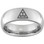 Royal Arch masonic Ring tungsten Steel Band for Freemasons with solo Triple Tau Classic Icon for sale