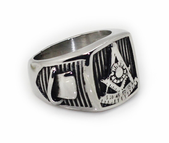 Masonic Past Master Emblem with Top Hat 