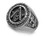 Stainless steel Masonic Ring with Knights of Templar Crosses. Freemason Ring with etched symbols . masonic rings for sale