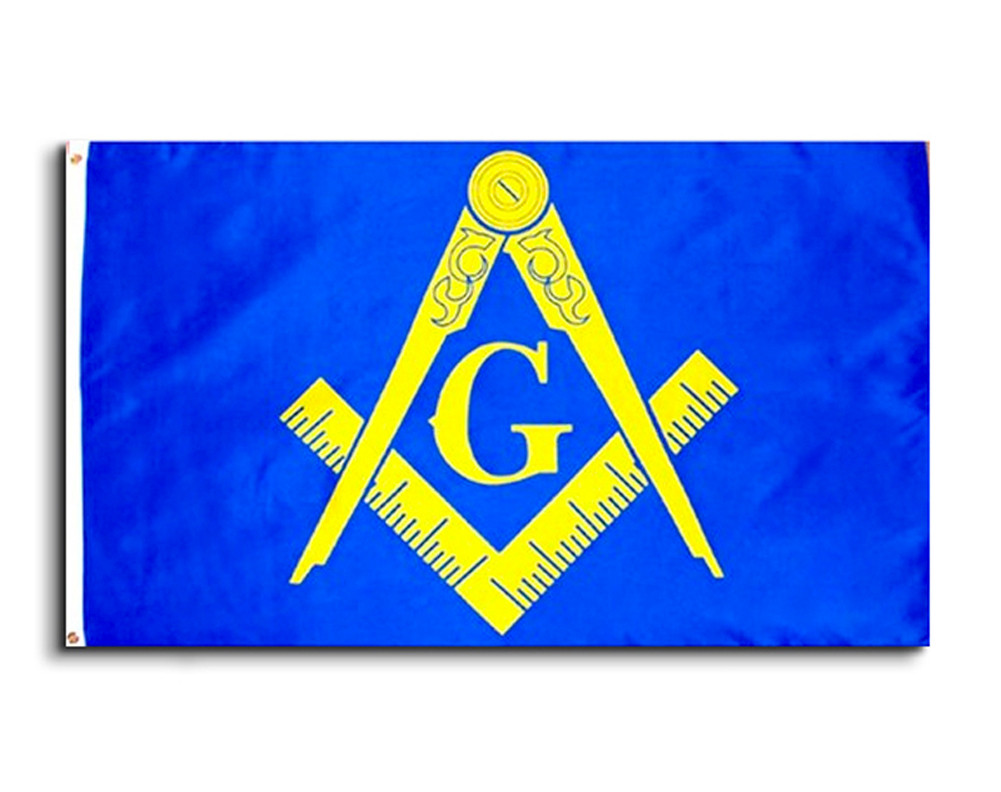 Freemason Masonic Black Version Flag 3 X 5 3x5 Feet New Polyester 