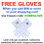 FREE with $55 or more! Coupon Code: COMPGLOVE - Get (1) Pair of Masonic Standard Elegant Plain Blue Style Square and Compass Face Cotton Gloves - White (One Size Fits Most) 