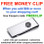 FREE with $55 or more! Coupon Code: FREECLIP - Get (1) Masonic Money Clip - Stainless Steel with Classic Standard Freemasons Button Symbol