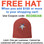 FREE hat with over $100 - Use coupon code REDBEAN - Order of the Eastern Star - Red Beanie Cap with Colorful Standard OES Symbol - Hat One Size Fits Most Adults. 